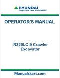 Hyundai R320LC-9 Crawler Excavator Pdf Operator's Manual