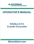 Hyundai R320LC-9 FC Crawler Excavator Pdf Operator's Manual