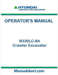 Hyundai R330LC-9A Crawler Excavator Pdf Operator's Manual