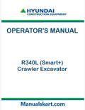 Hyundai R340L (Smart+) Crawler Excavator Pdf Operator's Manual