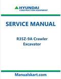 Hyundai R35Z-9A Crawler Excavator Pdf Repair Service Manual