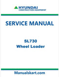 Hyundai SL730 Wheel Loader Pdf Repair Service Manual