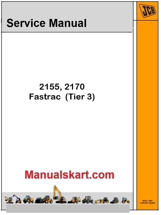 JCB 2155, 2170 Fastrac Repair Service Manual PDF (Tier 3)