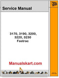 JCB 3170, 3190, 3200, 3220, 3230 Fastrac Pdf Repair Service Manual
