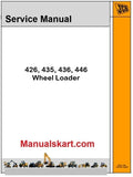 JCB 426, 435, 436, 446 Wheel Loader Pdf Repair Service Manual