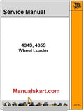 JCB 434S, 435S Wheel Loader Repair Service Manual PDF [Engine Cummins Tier 3, Cummins Tier 4I]