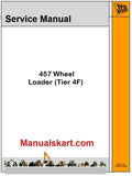 JCB 457 Wheel Loader Repair Service Manual PDF Tier 4F