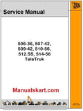 JCB 506-36, 507-42, 509-42, 510-56, 512.SS, 514-56 TeleTruk Repair Service Manual PDF