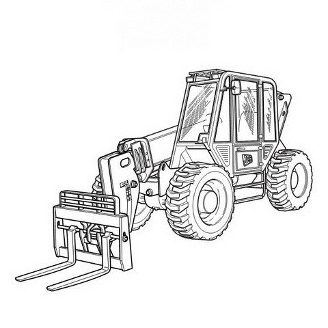 JCB 506C, 506CHL, 508C Loadall Repair Service Manual PDF