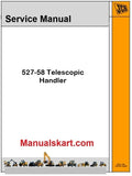 JCB 527-58 Telescopic Handler Repair Service Manual PDF