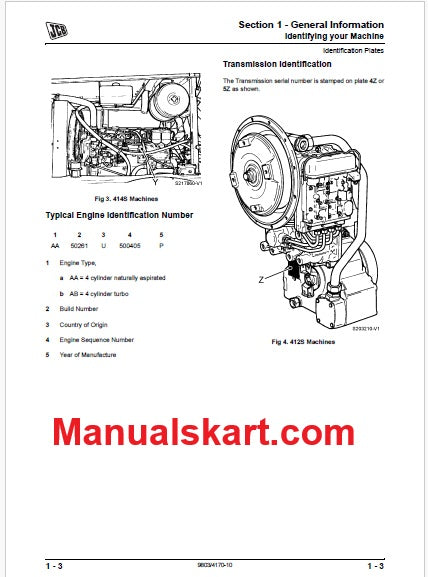 JCB Vibromax W1105, W1106, W1405, W1805 Roller Pdf Repair Service Manual