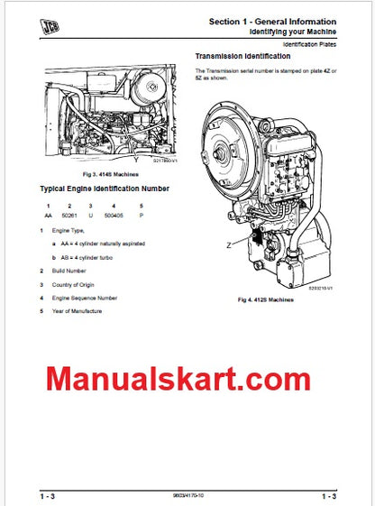 JCB Tractor Repair Service Manual Download