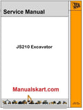 JCB JS210 Excavator Pdf Repair Service Manual (INDIA)