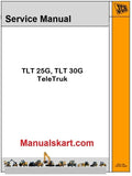 JCB TLT25G, TLT 30G TeleTruk Repair Service Manual PDF
