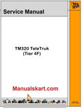 JCB TM320 TeleTruk Pdf Repair Service Manual (Tier 4F)