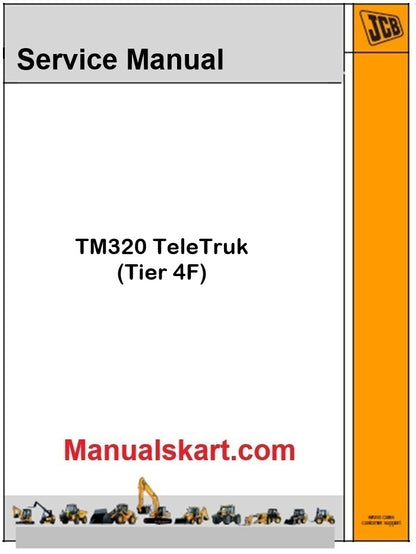 JCB TM320 TeleTruk Repair Service Manual PDF Tier 4F