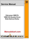 JCB Vibromax VMS55 Mini Road Roller Pdf Repair Service Manual