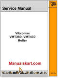 JCB Vibromax VMT380, VMT430 Roller Pdf Repair Service Manual
