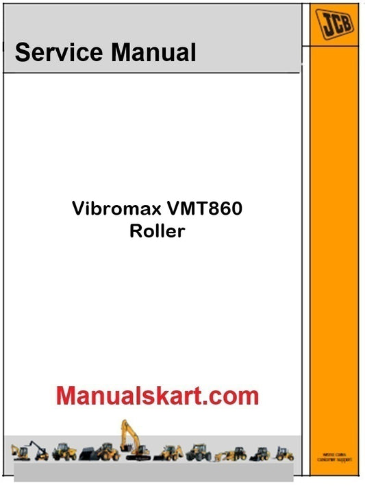 JCB Vibromax VMT860 Roller Pdf Repair Service Manual