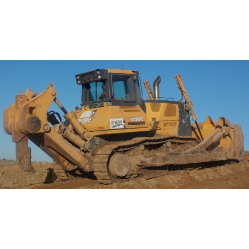 John Deere 1050C Crawler Dozer Diagnostic, Operation and Tests Service Manual Pdf - TM2300