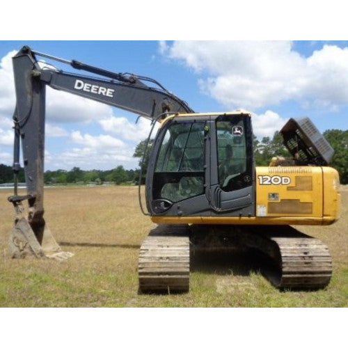 John Deere 120D Excavator Pdf Service Repair Technical Manual - TM10737