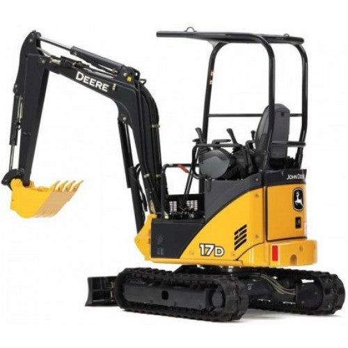 John Deere 17D Compact Excavator Pdf Service Repair Technical Manual - TM10259