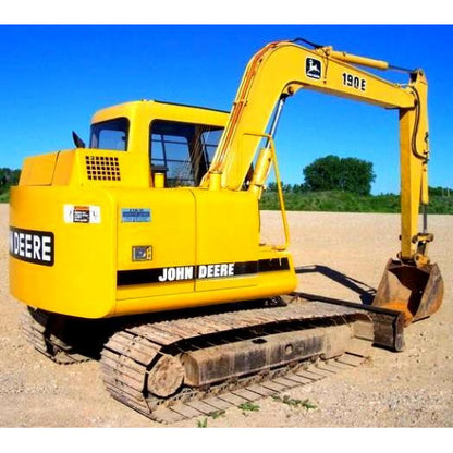 John Deere 190E Excavator Pdf Repair Service Technical Manual TM1540 2