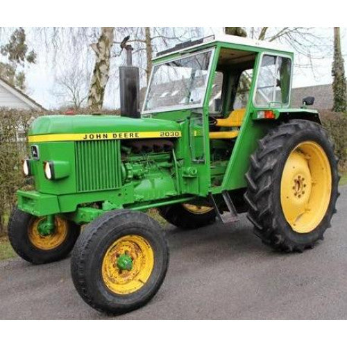 John Deere 2030 Utility Tractor Service Repair Technical Manual Pdf - TM1051