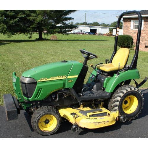 John Deere 2305 Compact Utility Tractor Service Repair Technical Manual Pdf - TM2289