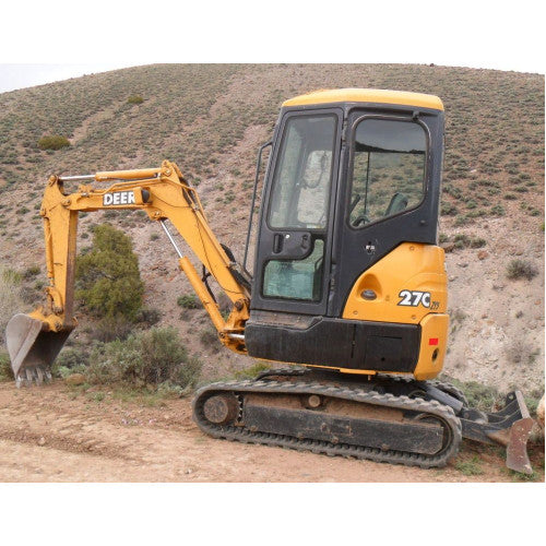 John Deere 27CZTS And 35CZTS Compact Excavator Service Repair Technical Manual Pdf TM2053