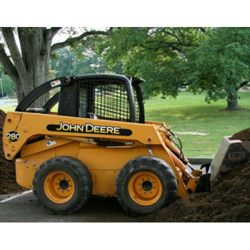 John Deere 280 Skid Steer Loader Diagnostic and Repair Technical Manual Pdf - TM1749