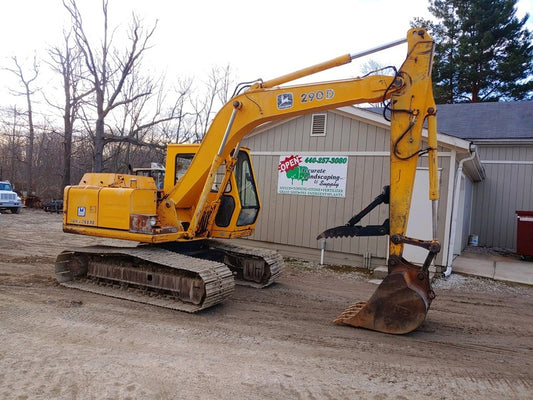 John Deere 290D Excavator Diagnostic, Operation and Tests Service Manual Pdf - TM1442