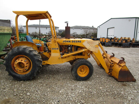 John Deere 300B Backhoe Loader All Inclusive Service Repair Technical Manual TM1087