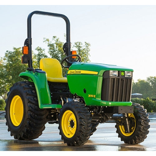 John Deere 3032E, 3036E, 3038E Compact Utility Tractors Diagnostic and Repair Technical Manual Pdf - TM100619