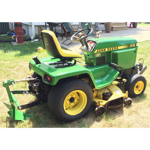 John Deere 316, 318, 420 Lawn and Garden Tractors Diagnostic And Service Repair Technical Manual Pdf TM1590