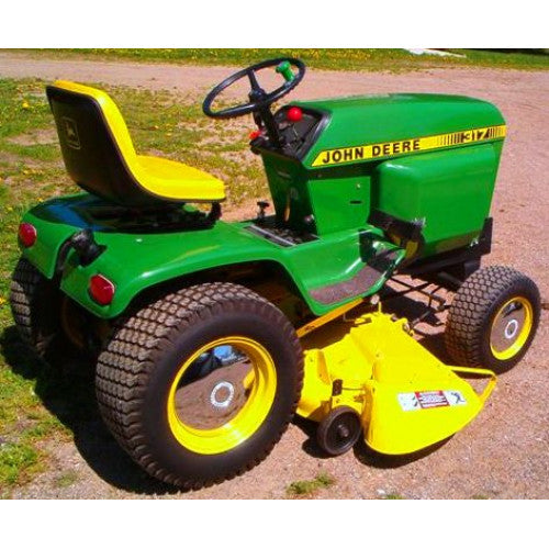 John Deere 317 Hydrostatic Tractor All Inclusive Service Repair Technical Manual Pdf - TM1208 2