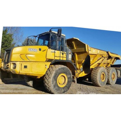 John Deere 350D, 400D Articulated Dump Truck Pdf Repair Service Technical Manual TM1317 2