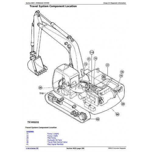 John Deere 350DLC Excavator Diagnostic, Operation and Tests Service Manual Pdf - TM2359 2