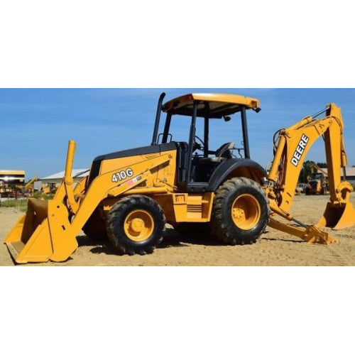 John Deere 410G Backhoe Loader Diagnostic, Operation and Tests Service Manual Pdf - TM1881