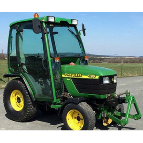 John Deere 4200, 4300, 4400 Compact Utility Tractor Service Repair Technical Manual Pdf - TM1677