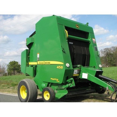 John Deere 448 and 458 Standard Hay and Forage Round Balers Service Repair Technical Manual Pdf - TM1734 2