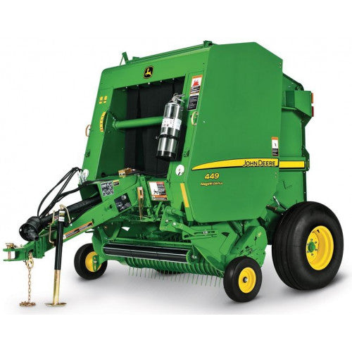 John Deere 449, 459 Standard Hay and Forage Round Balers All Inclusive Service Repair Technical Manual Pdf TM121019