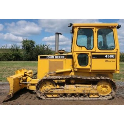 John Deere 450G, 550G, 650G Crawler Dozer and 455G, 555G Loader Pdf Repair Service Technical Manual TM1404 2