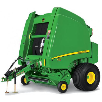 John Deere 469, 569 Premium Hay and Forage Round Balers All Inclusive Service Repair Technical Manual Pdf TM121319