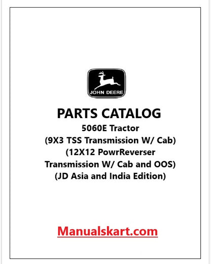 John Deere 5060E Tractor Pdf Parts Catalog Manual PC12536