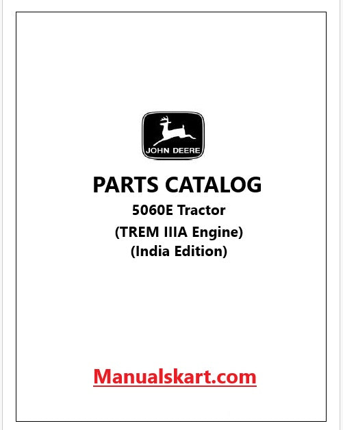 John Deere 5060E Tractor Pdf Parts Catalog Manual PC4717