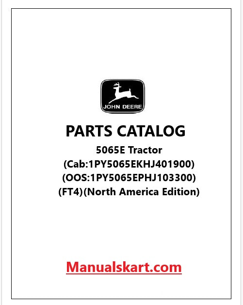 John Deere 5065E Tractor Pdf Parts Catalog Manual PC11985