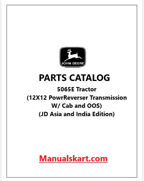 John Deere 5065E Tractor Pdf Parts Catalog Manual PC12537