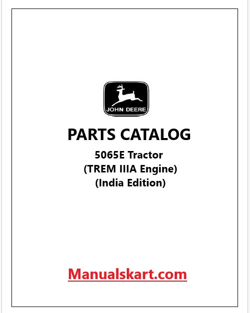 John Deere 5065E Tractor Pdf Parts Catalog Manual PC4718