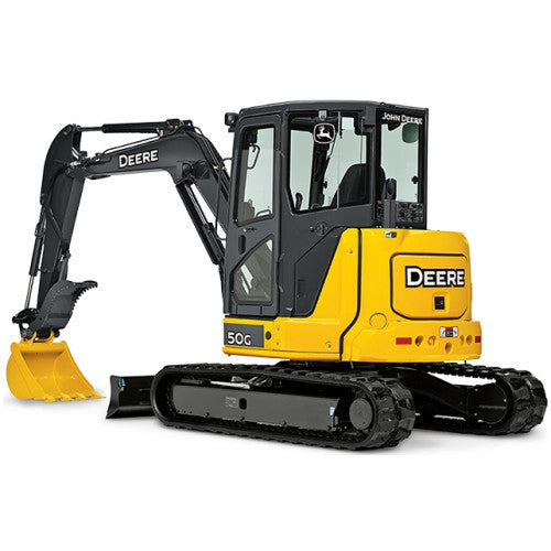 John Deere 50G Compact Excavator Diagnostic, Operation and Tests Service Manual Pdf - TM12885